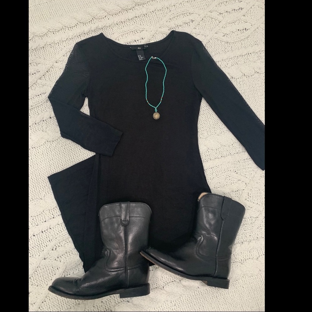 Roper black boots 6.5